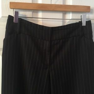 New York and Company Pinstripe Trousers